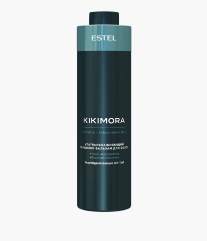 Ультраувлажняющий торфяной бальзам для волос KIKIMORA by ESTEL 1000 мл