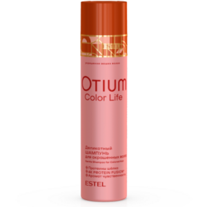Деликатный шампунь для окрашенных волос OTIUM COLOR LIFE 250 мл